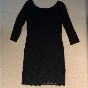 Forever 21 Black Lace Dress